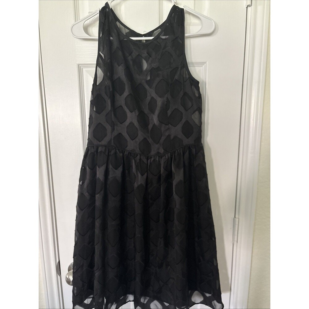 Banana Republic Dress Cocktail Short Sleeveless Black Size 6
